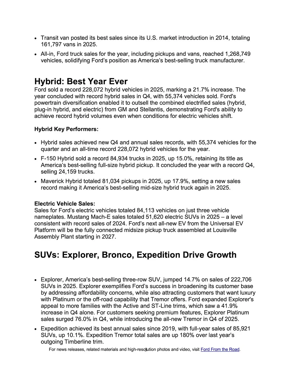 Ford Maverick Ford Maverick Achieves Q4 & Annual Sales Record in 2025 page 3