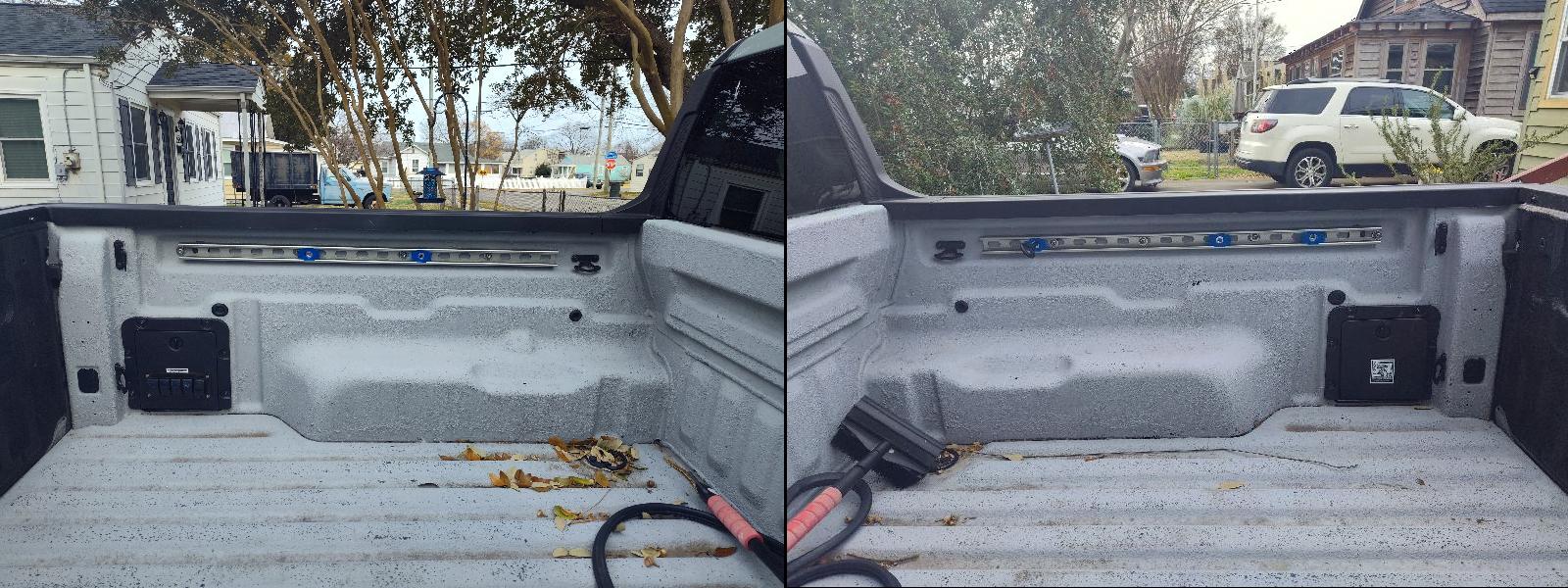 Ford Maverick DIY Bed Rails - 14 gauge vs. 12 gauge strut channel BothBedRail