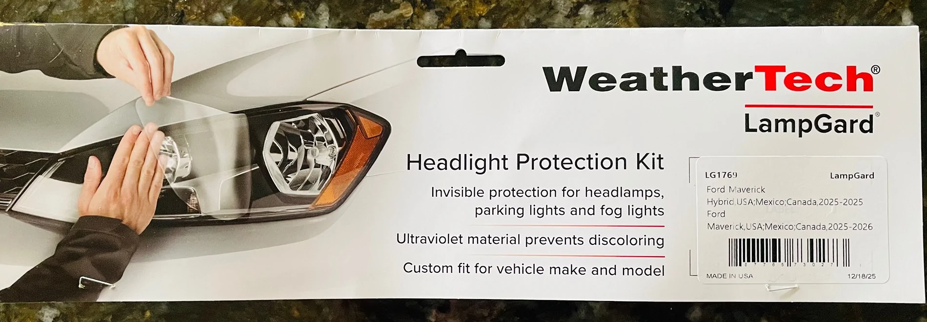 Ford Maverick Lamp Guard for Headlights good idea? IMG_6886