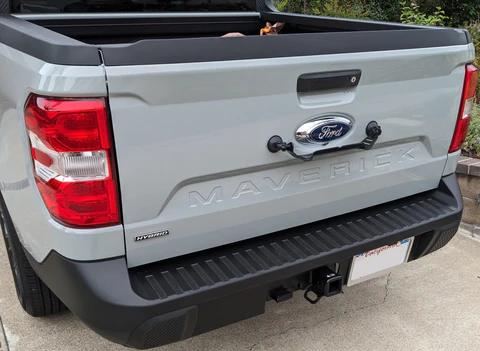 Ford Maverick The backup camera is useless when the tailgate is down. Is there a solution? 2023_Maverick_480x480