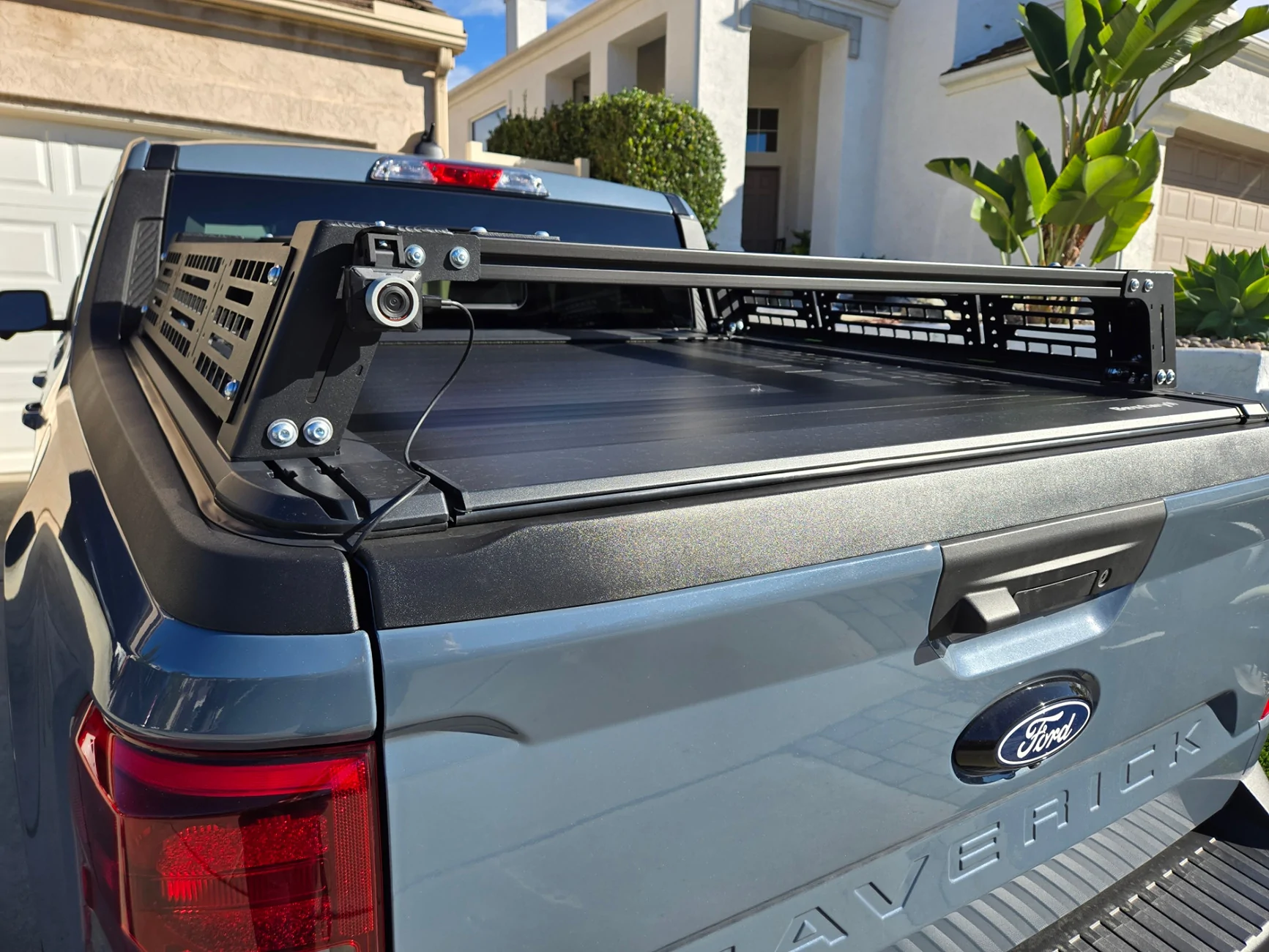 Ford Maverick The backup camera is useless when the tailgate is down. Is there a solution? 20260109_100522
