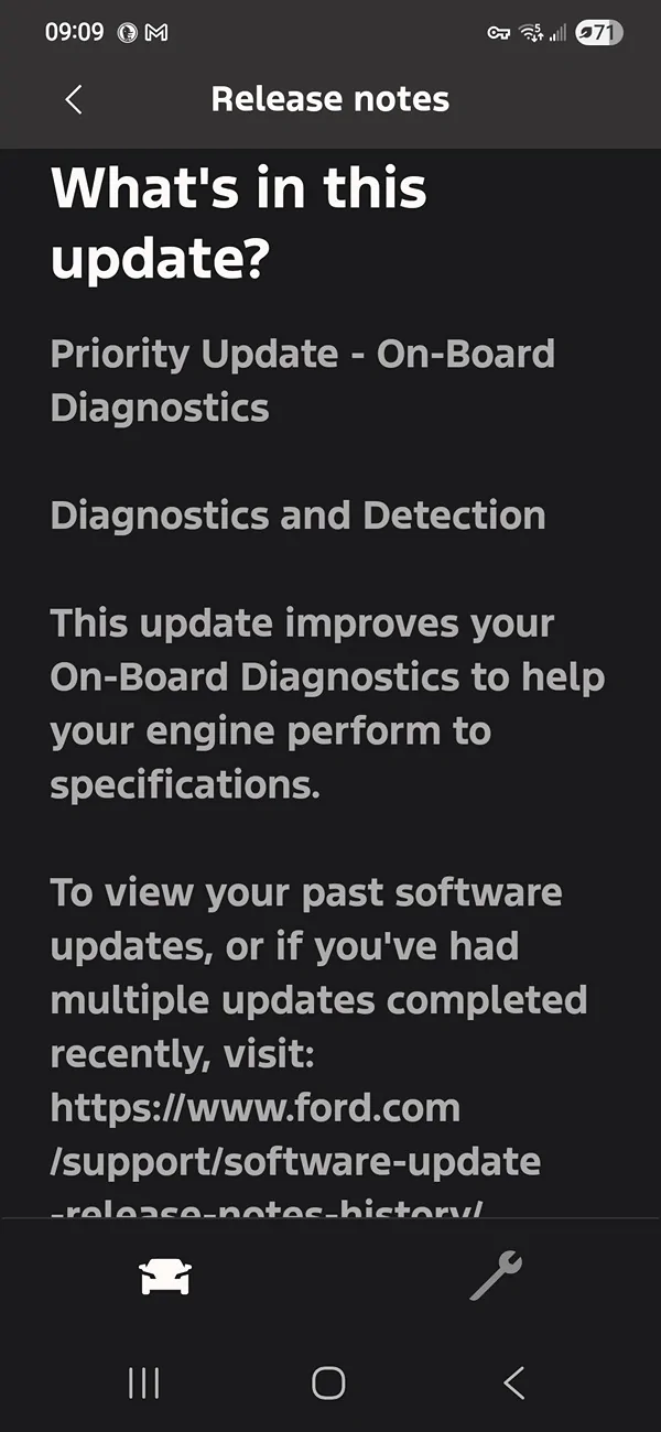 Ford Maverick New software update for 2025 Mavs? Screenshot_20260110_090958_Ford