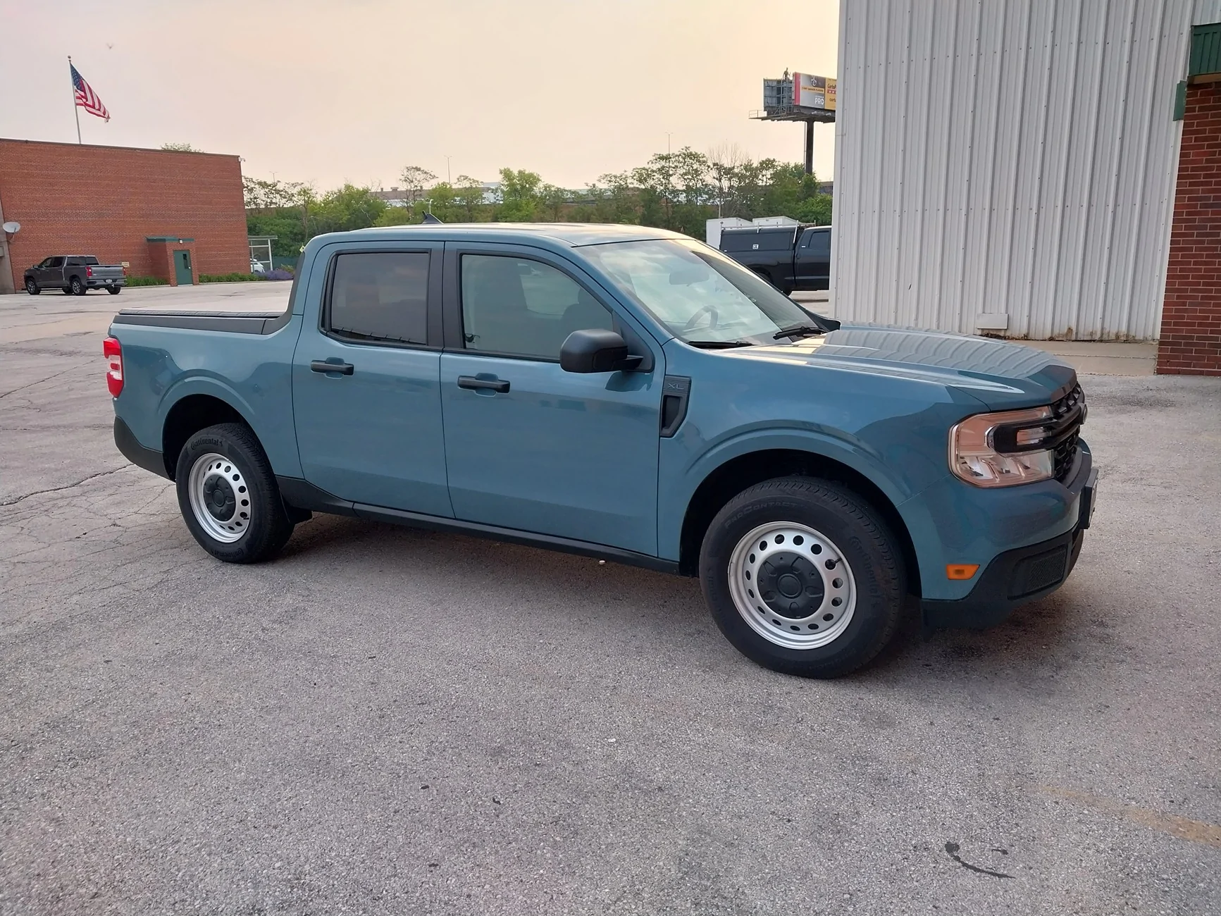 Ford Maverick Post an AI generated image of your Maverick Blu at Work