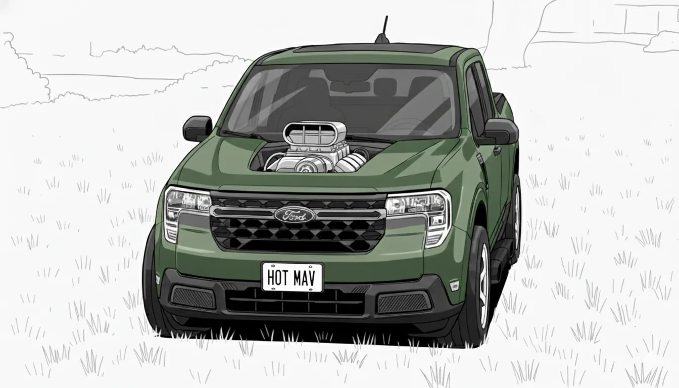 Ford Maverick Post an AI generated image of your Maverick hotmavpic
