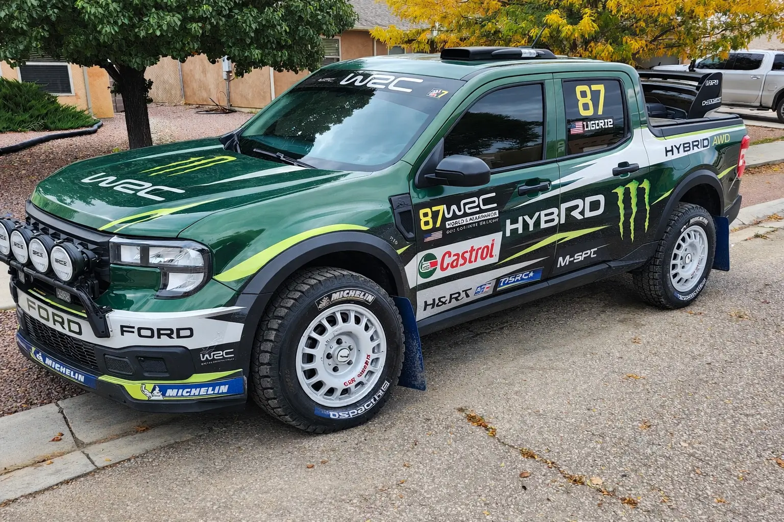 Ford Maverick Post an AI generated image of your Maverick 2025 Ford Maverick Hybrid AWD WRC
