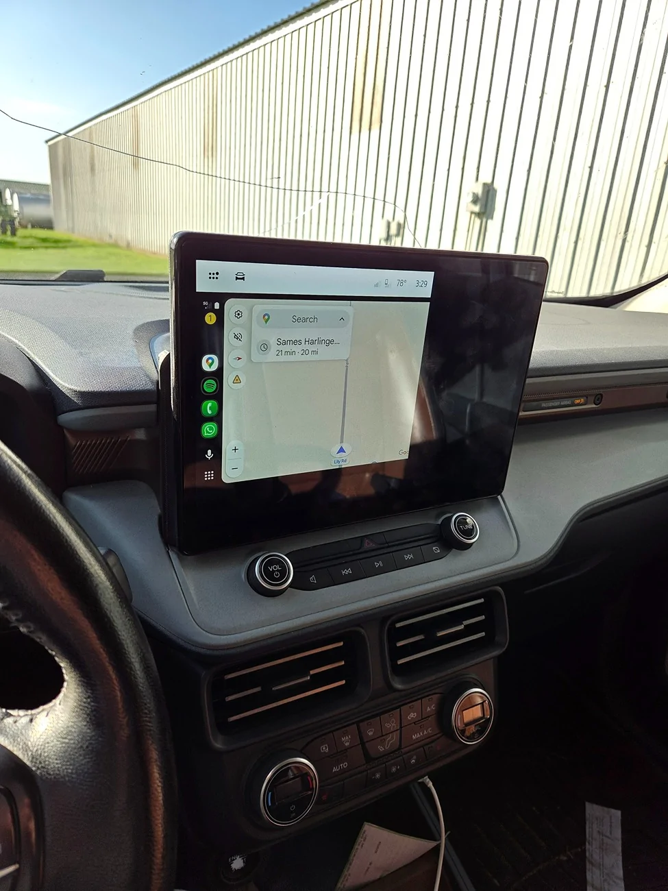 Ford Maverick DTCs with Sync 4 12" transit retrofit 20251230_152916