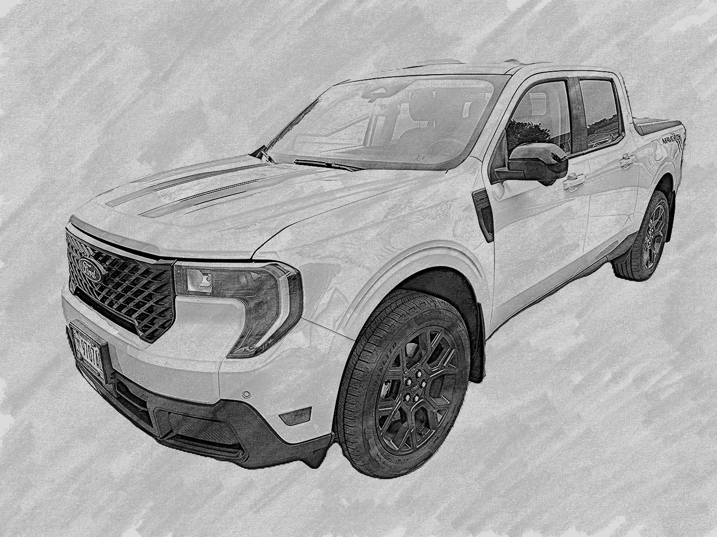 Ford Maverick Post an AI generated image of your Maverick IMG_4251