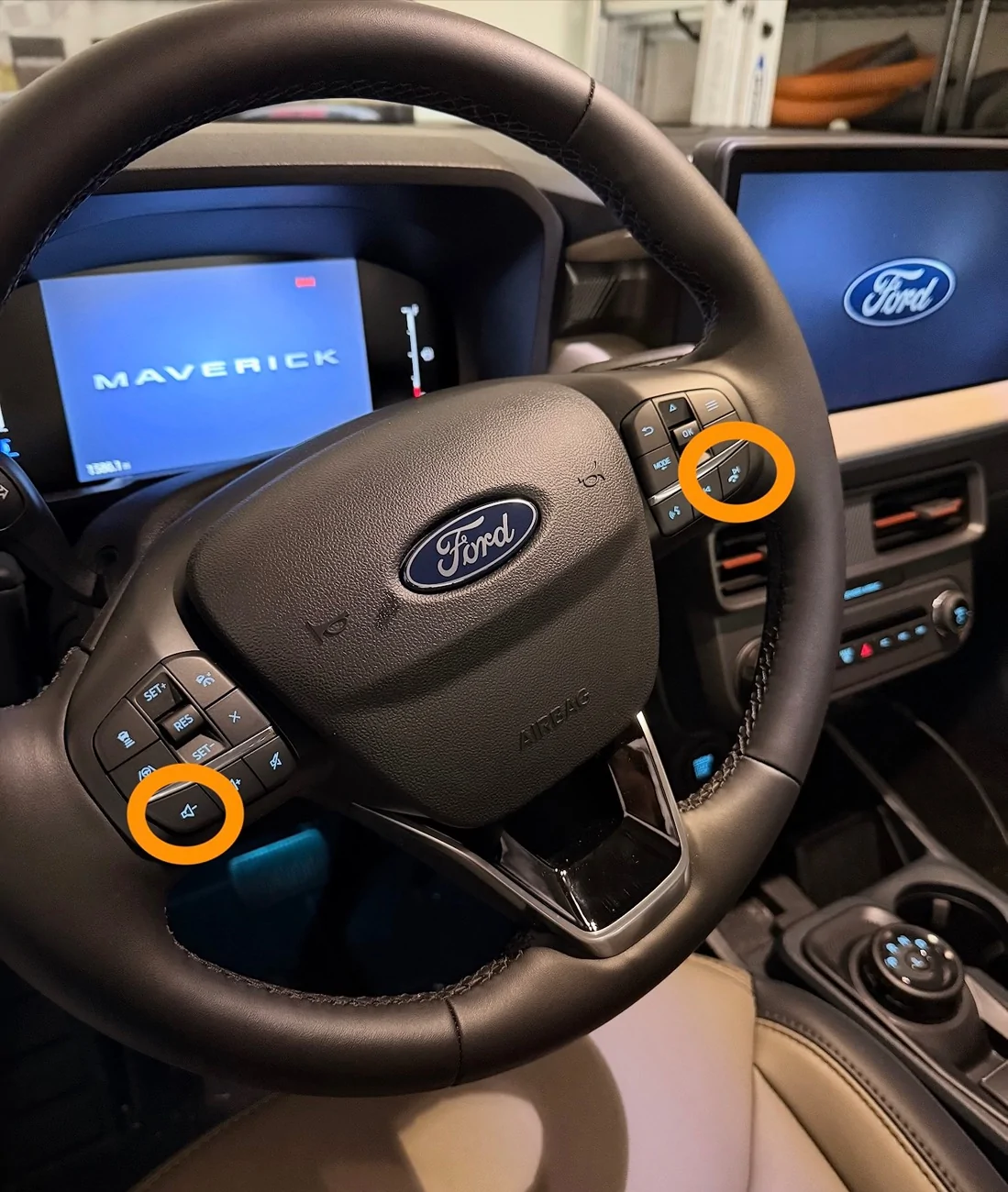 Ford Maverick Rebooting a stuck screen (reset the A/V) mav-av-reset