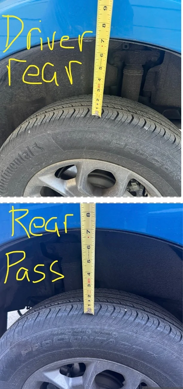 Ford Maverick Is this normal? Height of tire from fender question IMG_1897