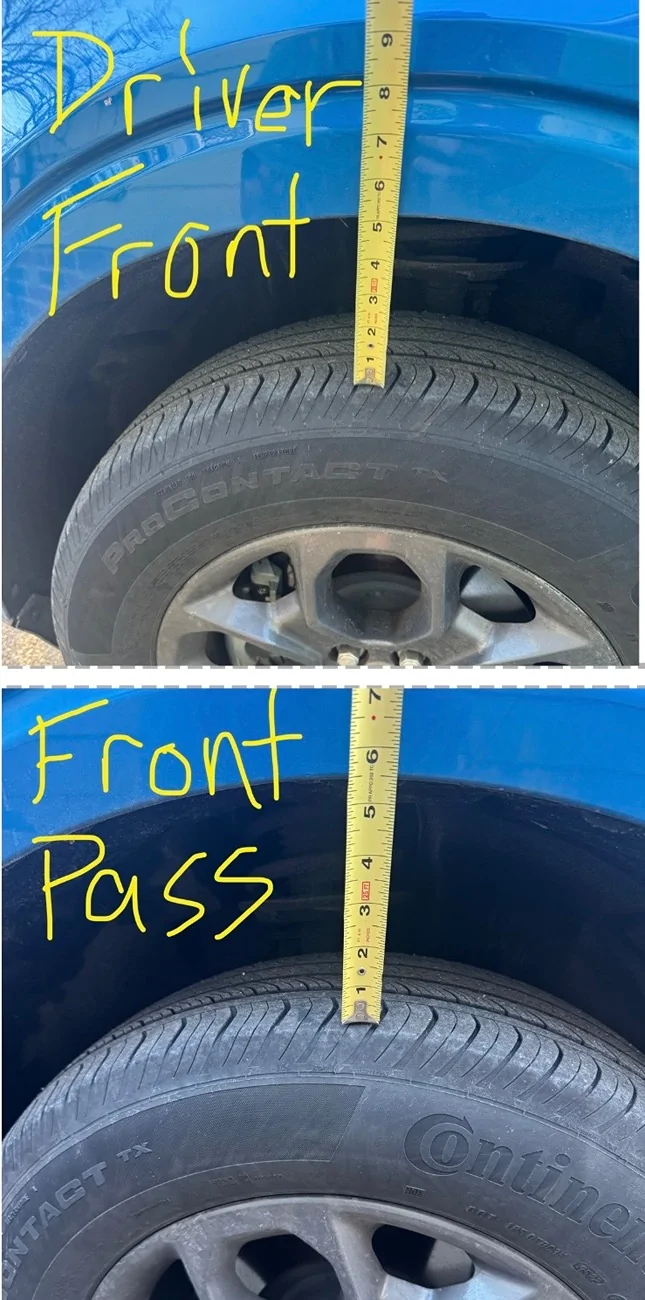 Ford Maverick Is this normal? Height of tire from fender question IMG_1896