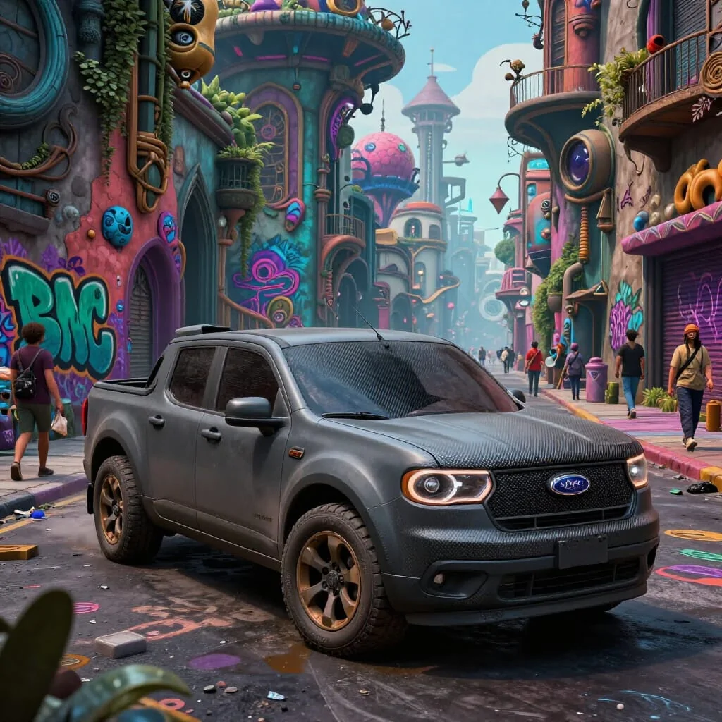 Ford Maverick Post an AI generated image of your Maverick Q5CRKkex6ksO295Wv4Q6--0--3fxj