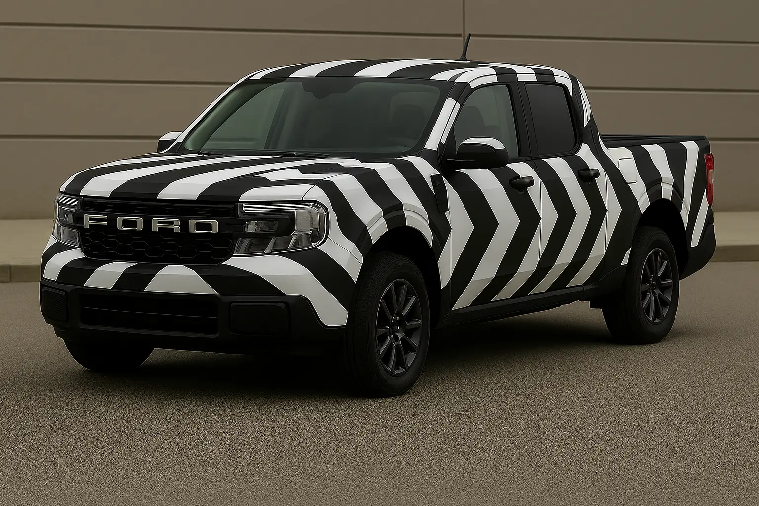 Ford Maverick Post an AI generated image of your Maverick Dazzl
