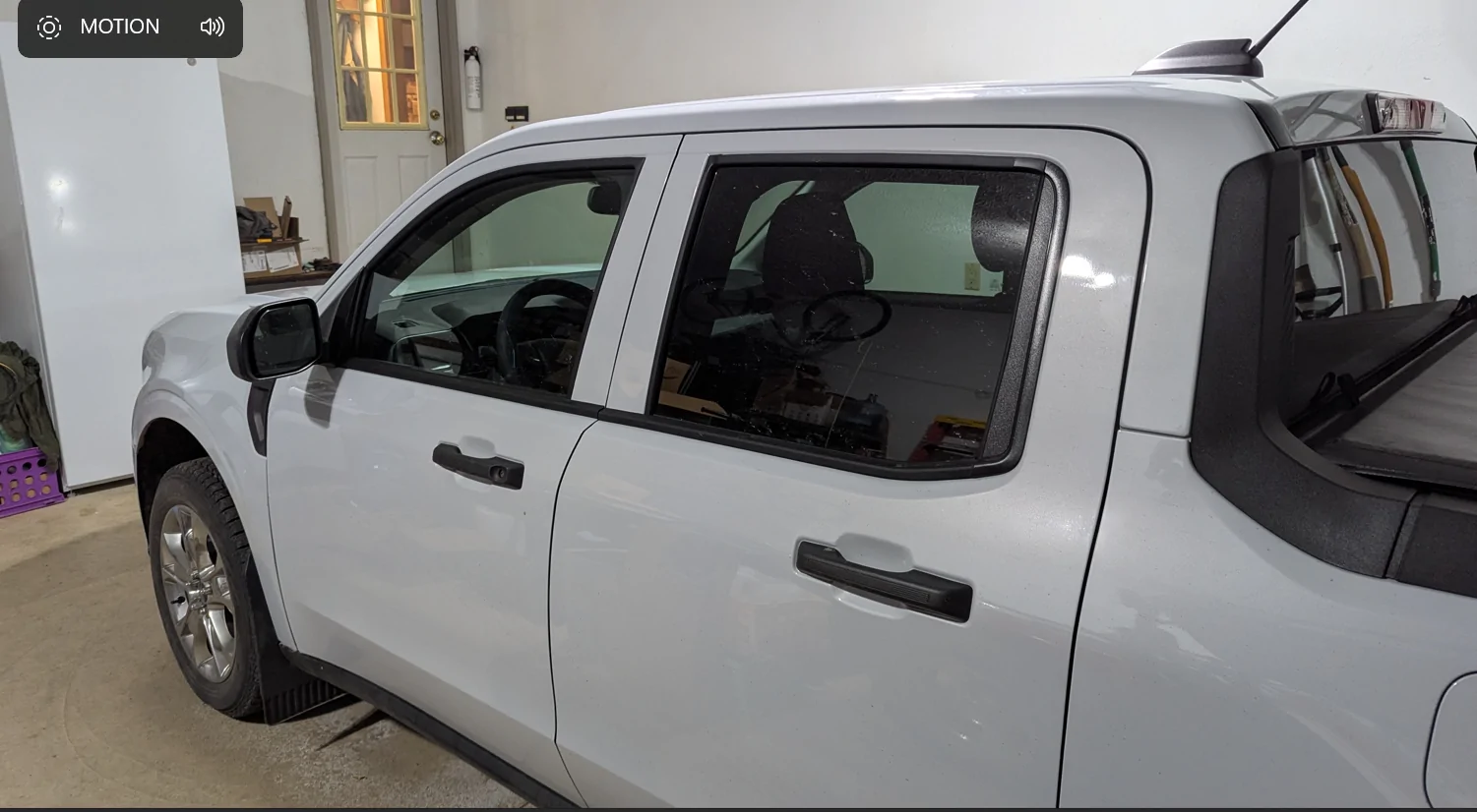 Ford Maverick Removed the Black overlay on the B-C Pillars 1768493932438-gj