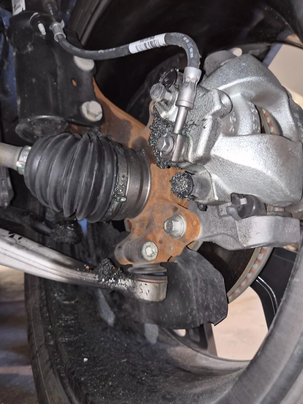 Ford Maverick CV boot failure? 20260115_125659