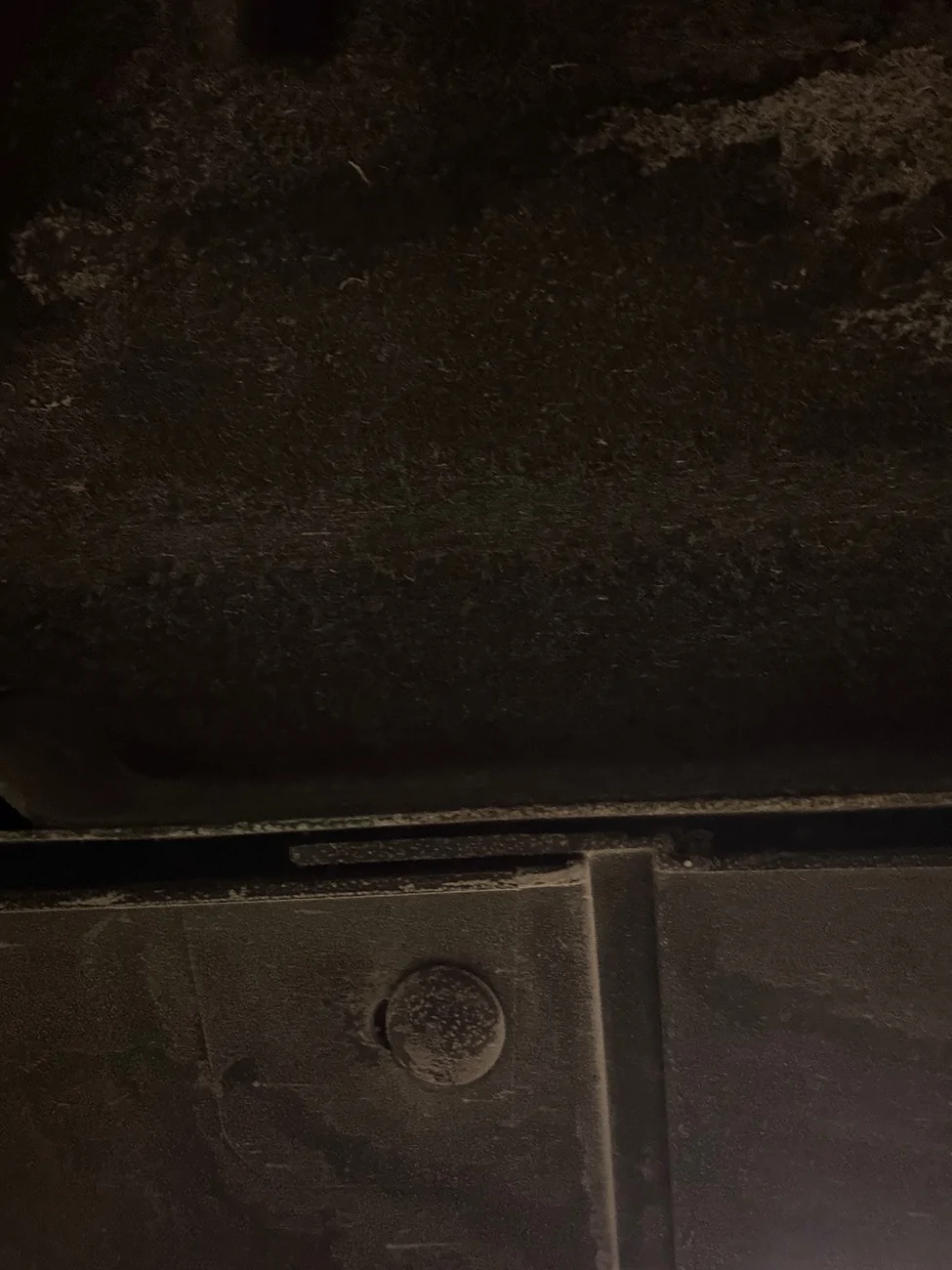 Ford Maverick Paint corrosion on pinch weld IMG_0731
