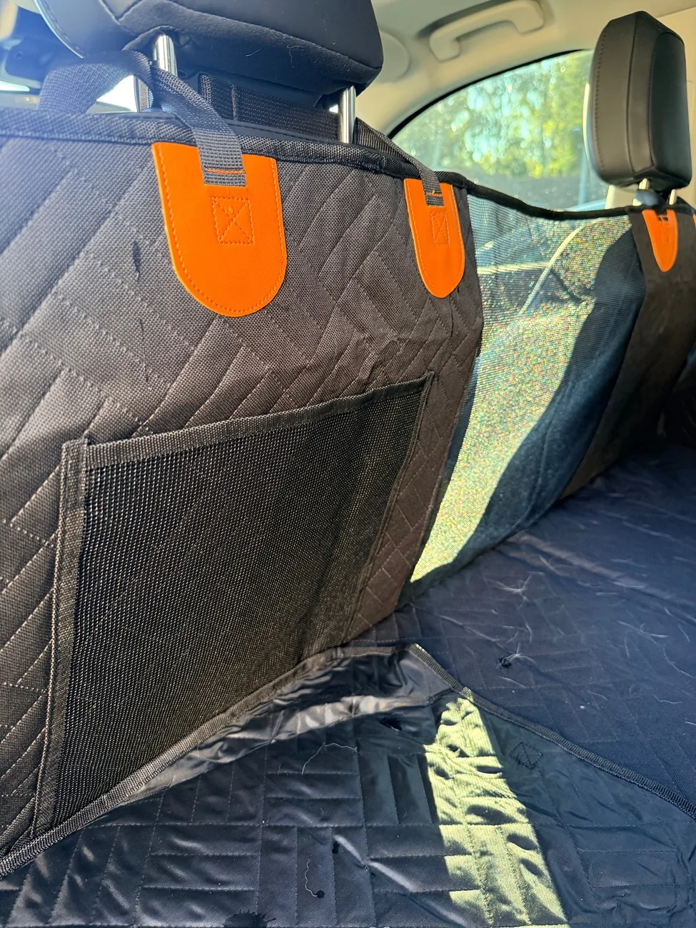 Ford Maverick Dog Rear Seat Extender / Cover IMG_7767