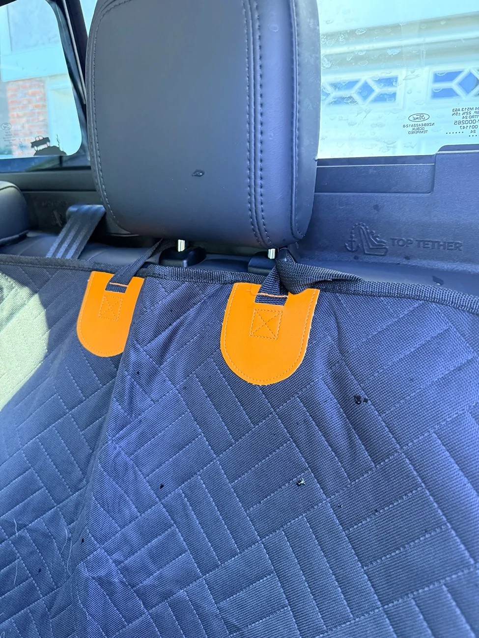 Ford Maverick Dog Rear Seat Extender / Cover IMG_7765