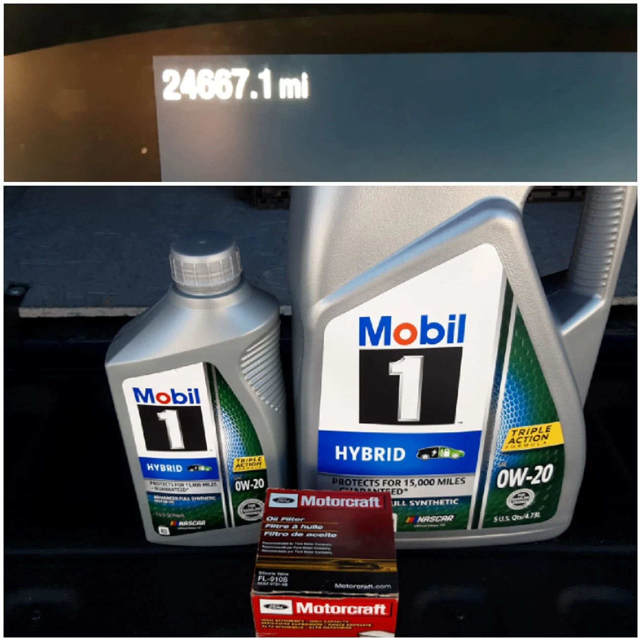 Ford Maverick Synthetic Oil (Hybrid Maverick) 20260115_133401
