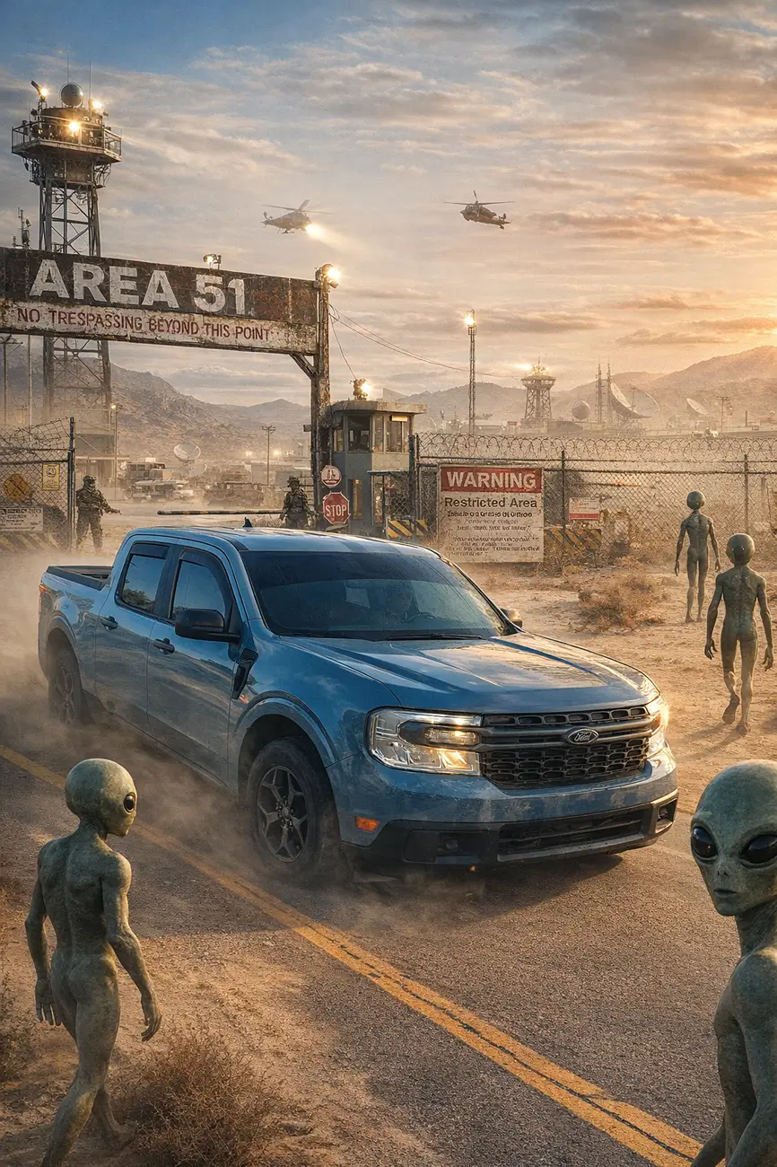 Ford Maverick Post an AI generated image of your Maverick maverick