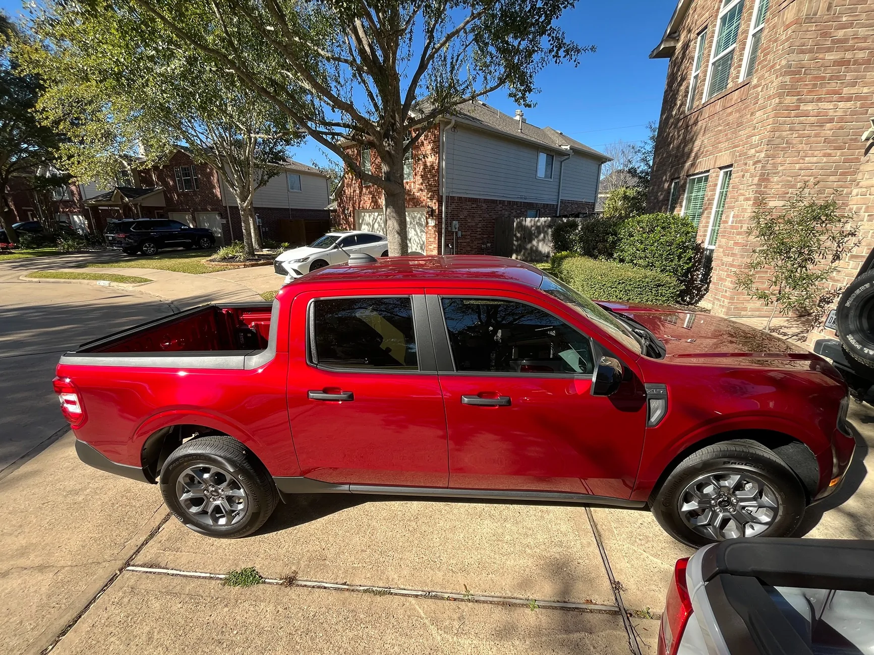 Ford Maverick RUBY RED Maverick Photos Thread 2025 Ruby Red Maverick 