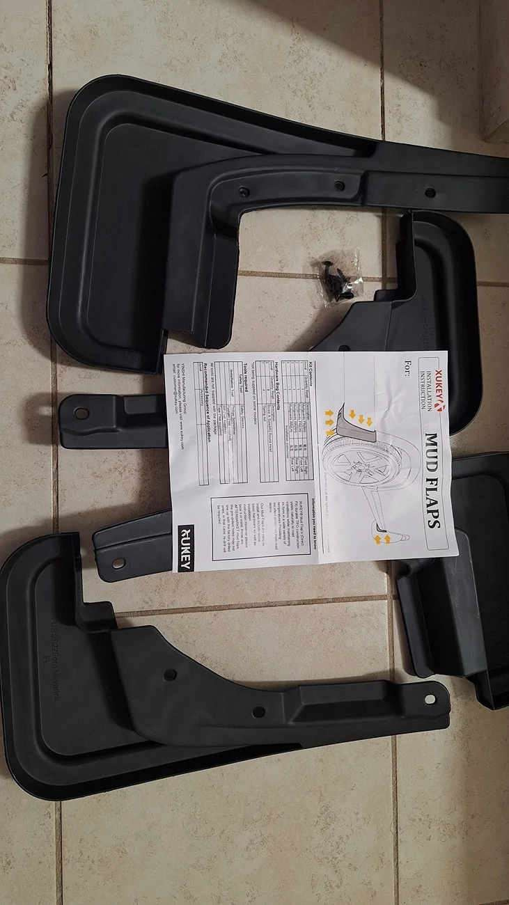 Ford Maverick Mud flaps for LOBO 20251018_133513