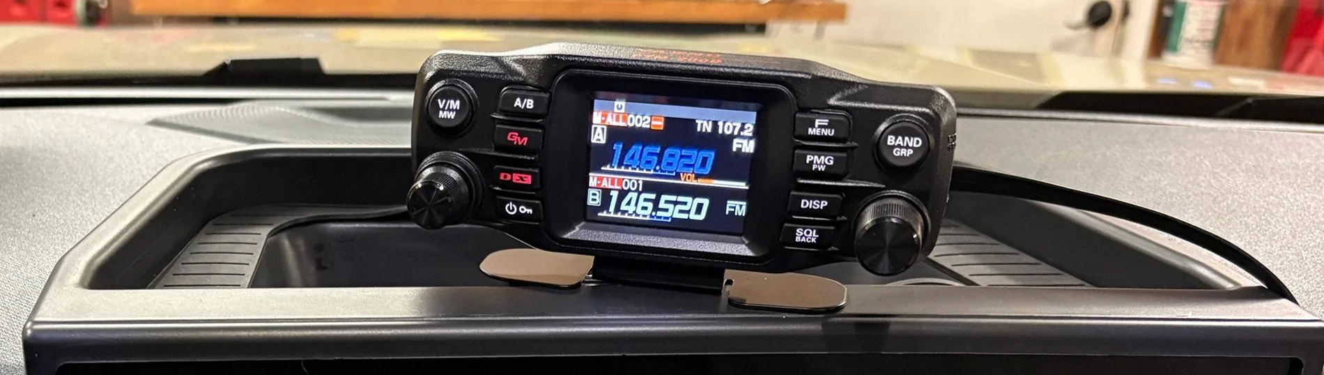 Ford Maverick Completed ham radio installation, 2025 XL i3