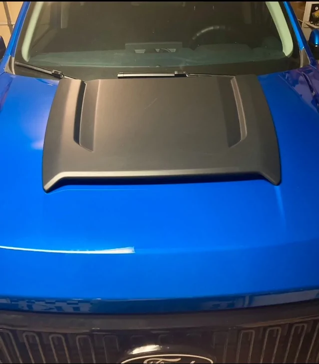 Ford Maverick Ford Hood Scoop affecting hood release IMG_0369