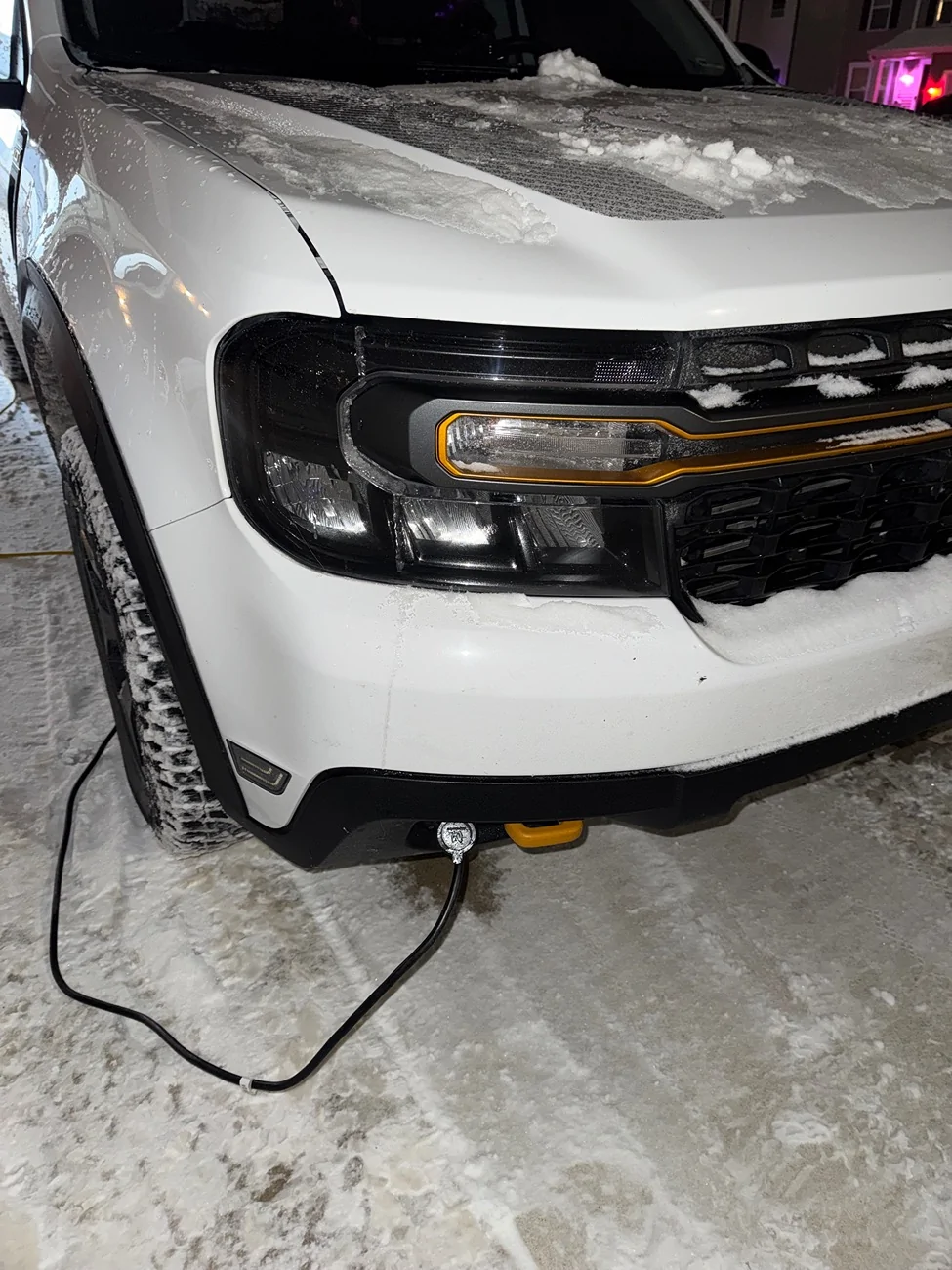 Ford Maverick Exterior Mod Engine Block Heater IMG_8217