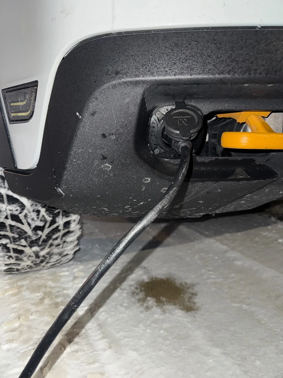 Ford Maverick Exterior Mod Engine Block Heater IMG_8216