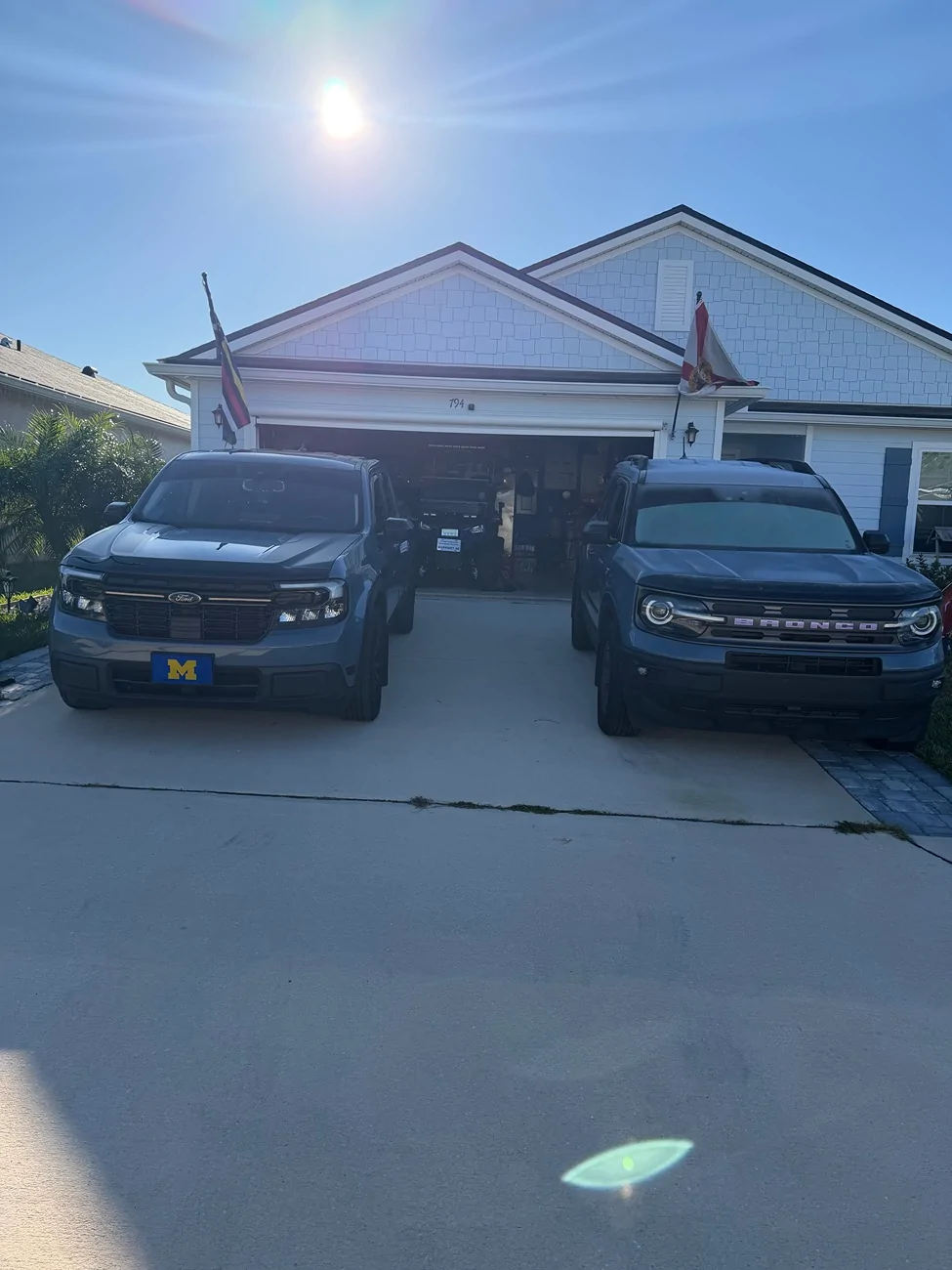 Ford Maverick maverick hybrid vs bronco sport Maverick and Bronco Sport side by sid