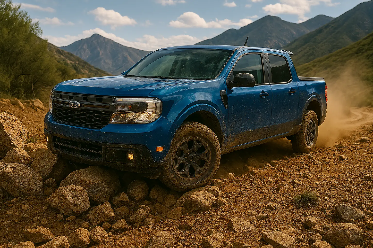 Ford Maverick Post an AI generated image of your Maverick Edit the uploaded im2