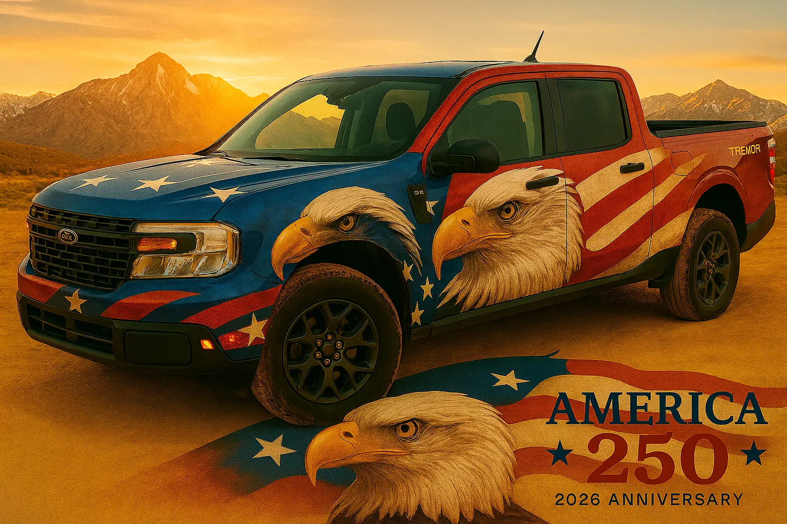 Ford Maverick Post an AI generated image of your Maverick Edit the image of a 11