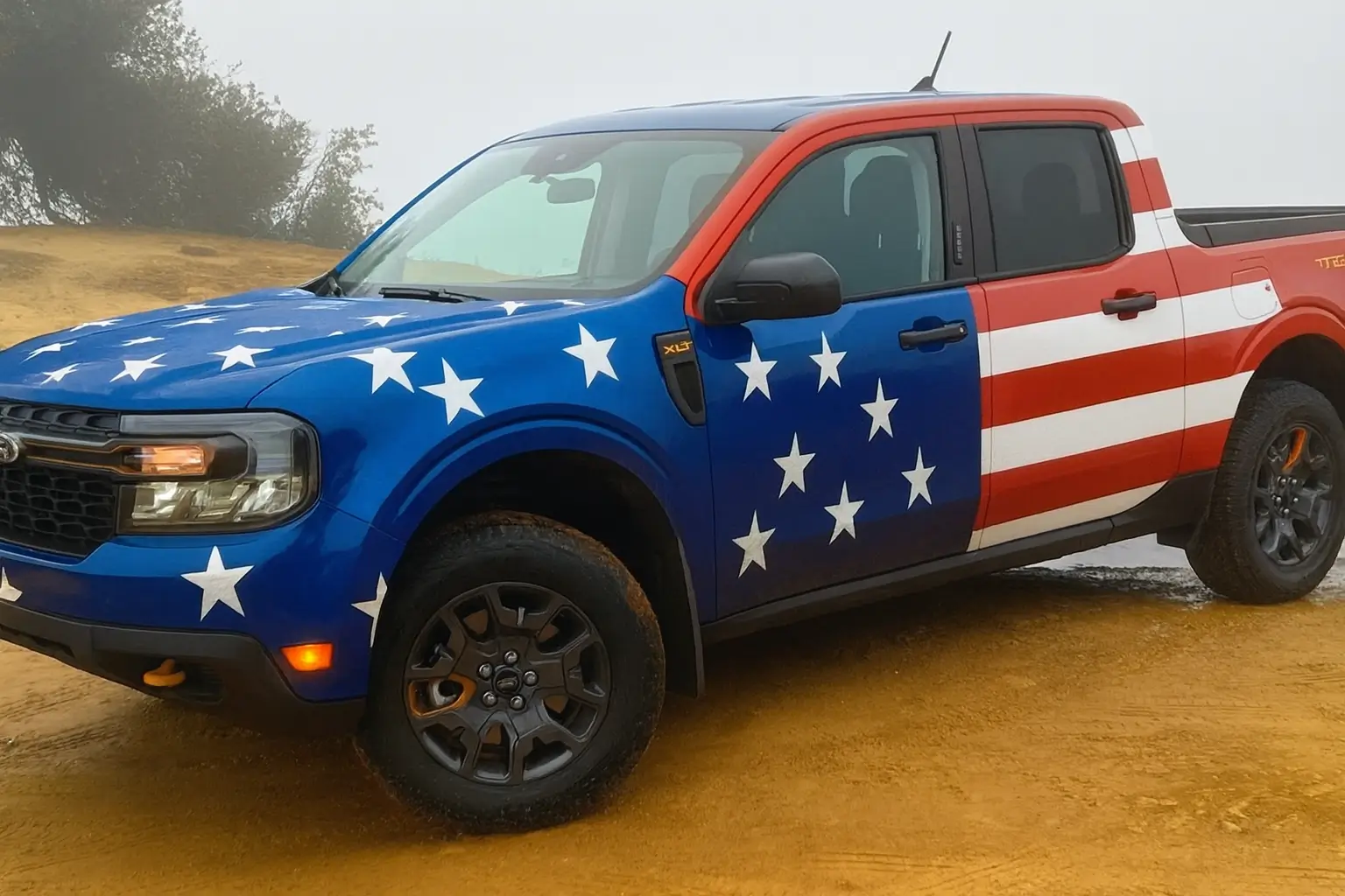Ford Maverick Post an AI generated image of your Maverick Edit the image of a 7