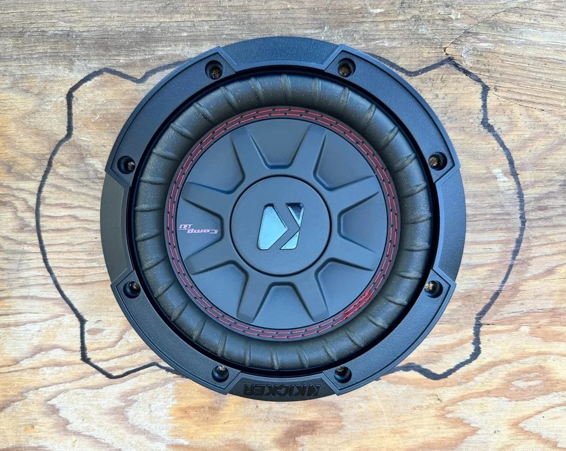 Ford Maverick Part 6: Best Way to Install Kicker 6.75” Sub into the OEM Enclosure 1769875575458-jf