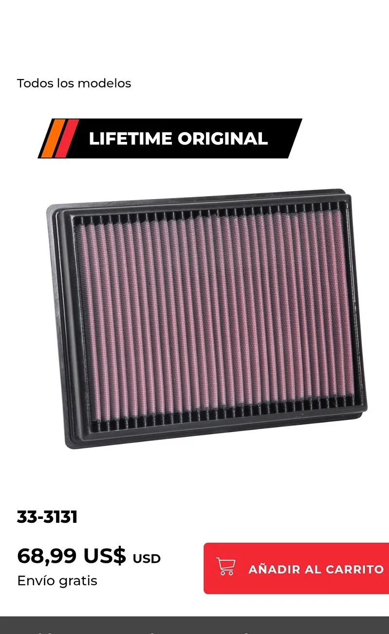 Ford Maverick Engine air filter replacement. Screenshot_20260201_143200_Chrome~2