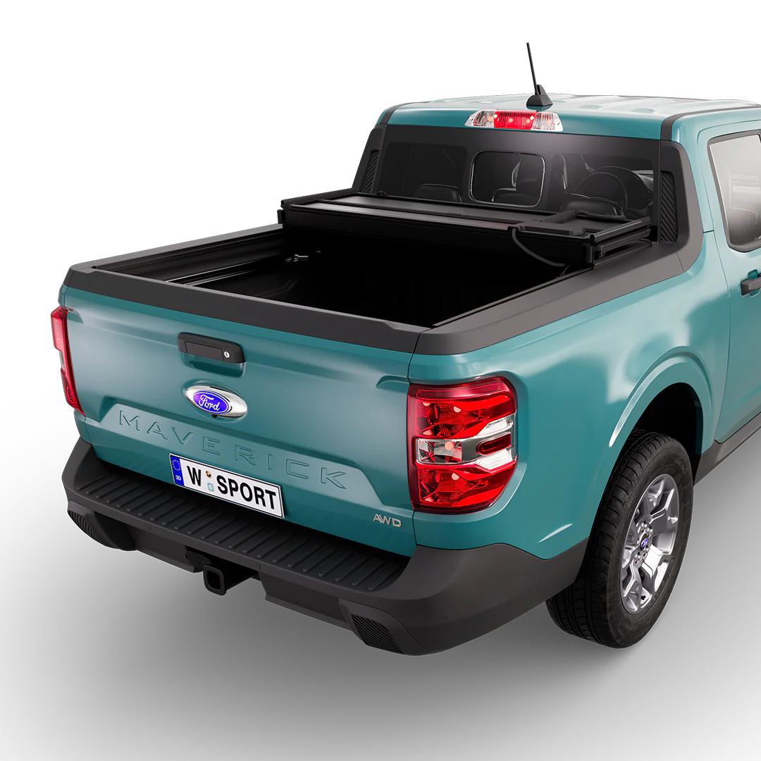 Ford Maverick SOLIS Truck-Mounted Folding Tonneau Cover Solar Array for Maverick SOLIS_Maverick_03-Folded
