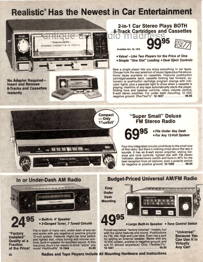 Ford Maverick Never heard of the Maverick PU RadioShack-1977-Cata_50-aam