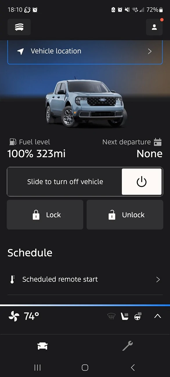 Ford Maverick 2025 Lariat Remote Start not Heating seats and Steering wheel 1000008795