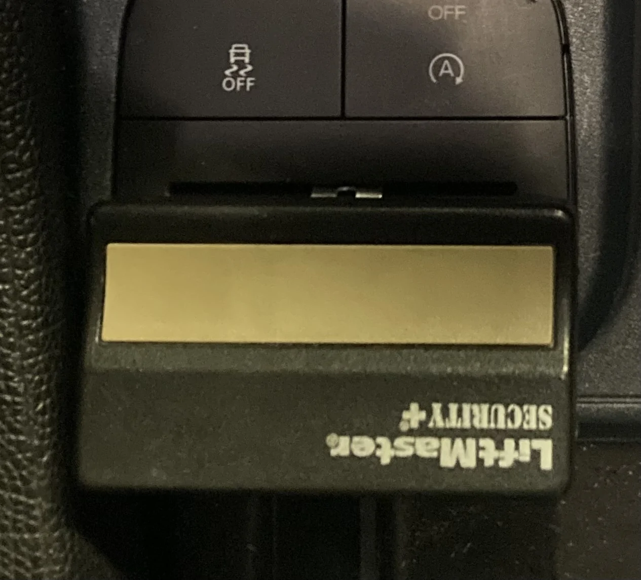 Ford Maverick Garage Door Remote Option IMG_0483