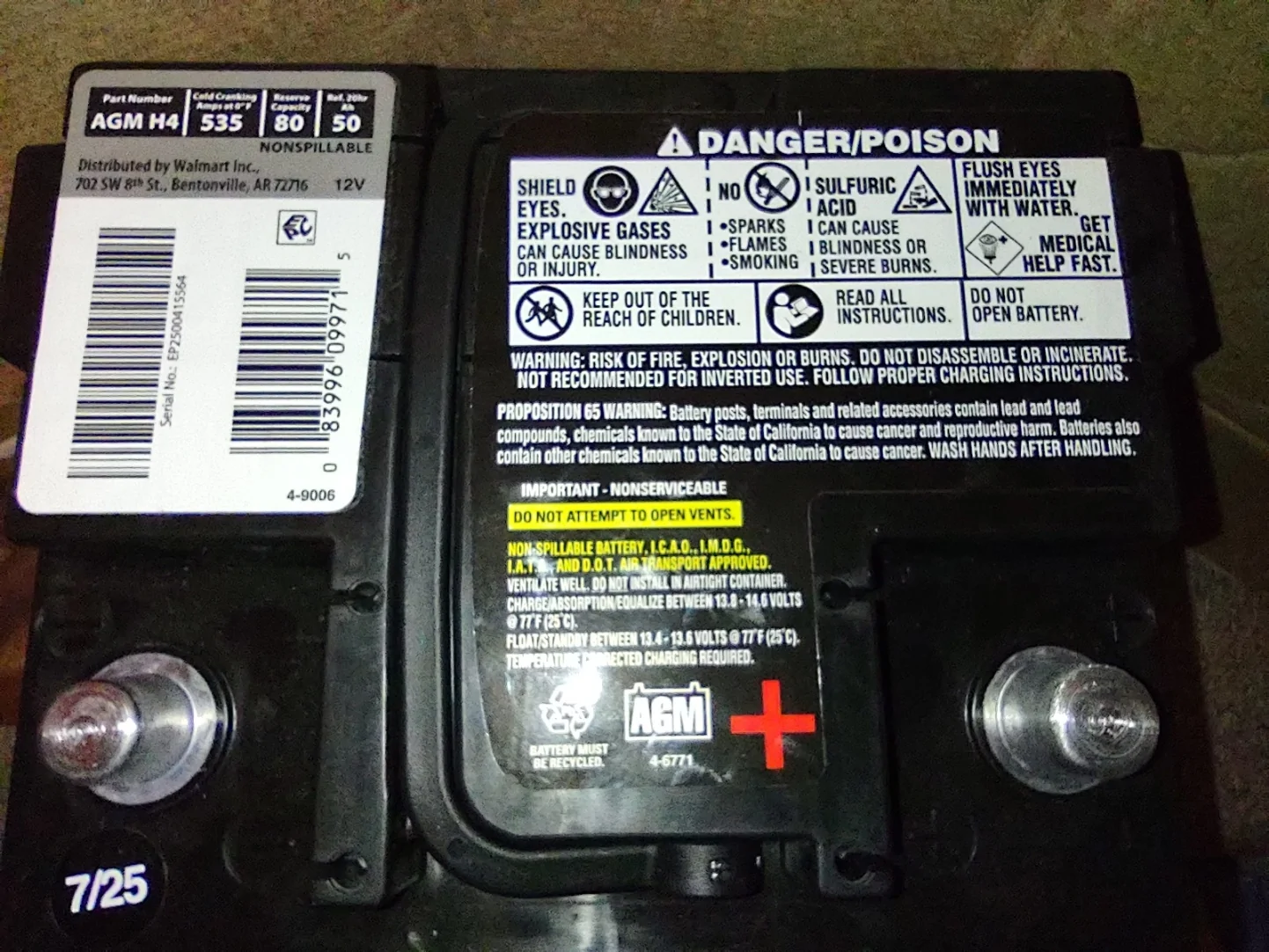 Ford Maverick Great Deal For Maverick Hybrid Everlast Platinum AGM Battery {filename}
