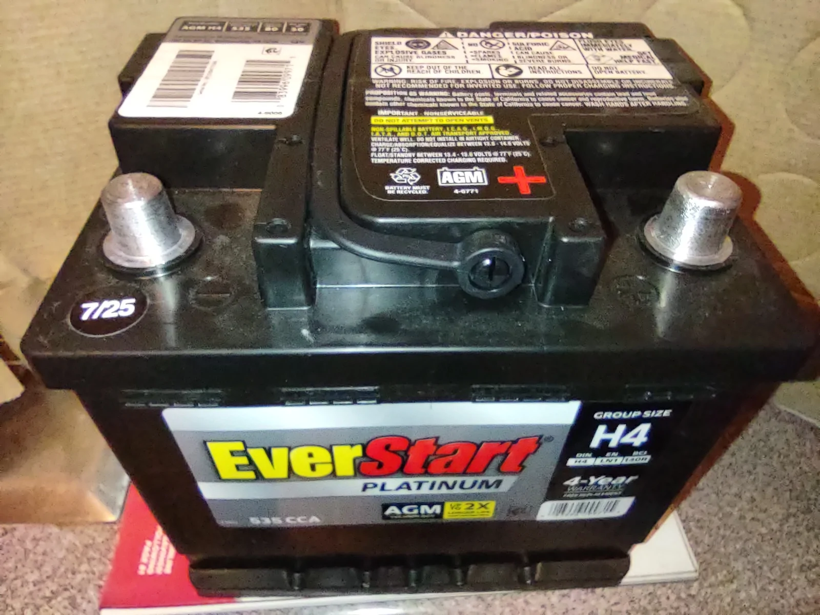 Ford Maverick Great Deal For Maverick Hybrid Everlast Platinum AGM Battery {filename}