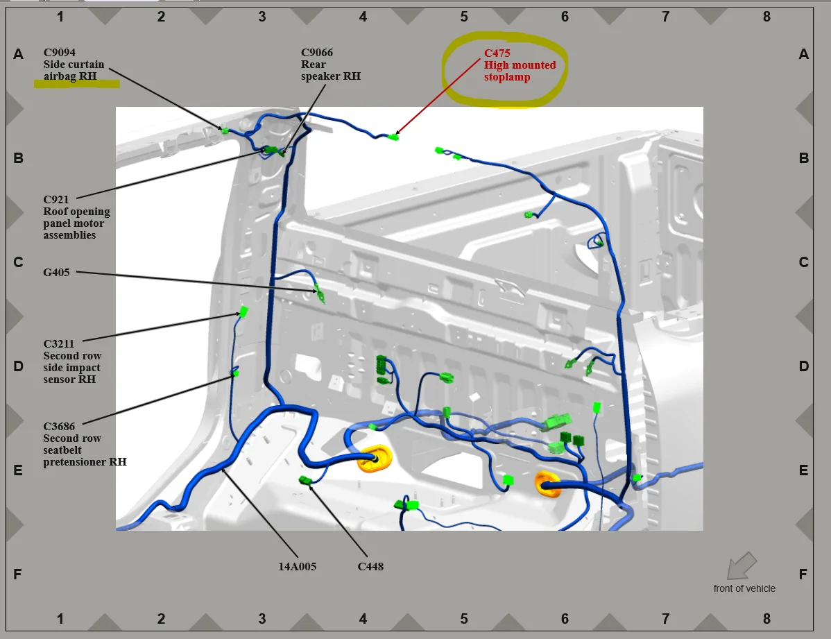 Ford Maverick Brake Controller Wiring - CHMSL 1770582138366-07