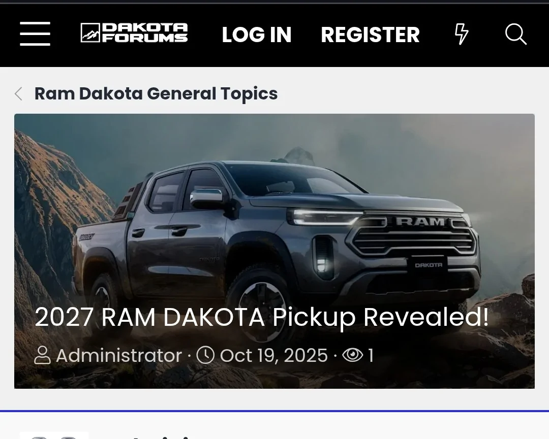 Ford Maverick 2028 RAM DAKOTA midsized pickup confirmed for US Screenshot_20260210_091953_Chrome~2