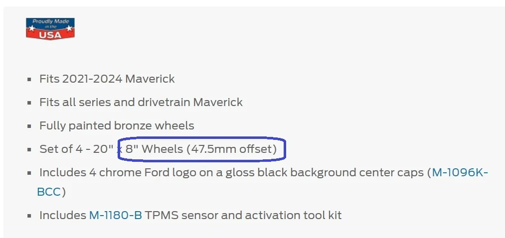 Ford Maverick New Ford Racing 20" Wheels (Bronze and Machined) for Maverick - from 300T Concept Screenshot 2026-02-12 141912