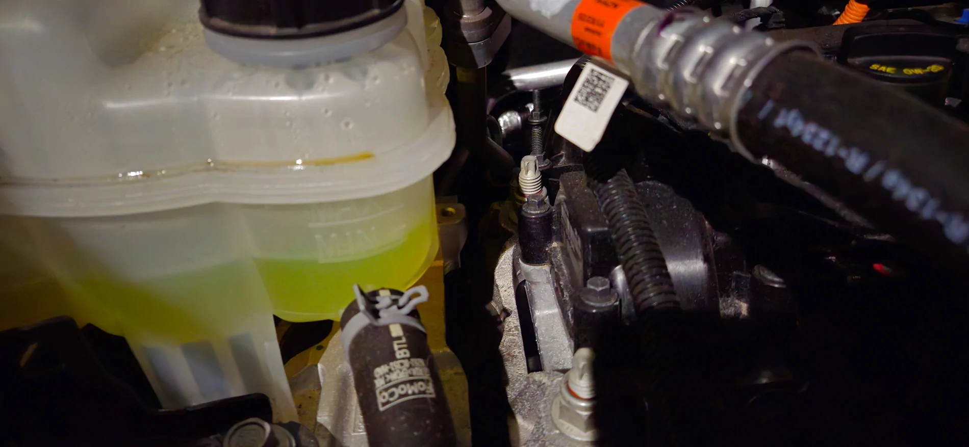 Ford Maverick 2024 Hybrid 2.5 engine milkshake 20260213_190619