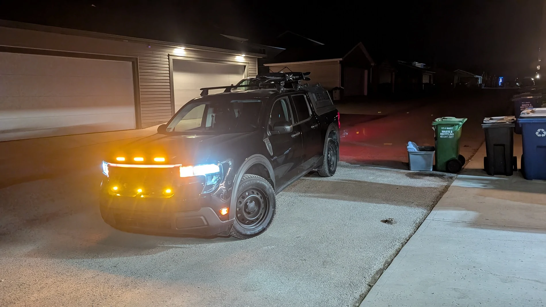 Ford Maverick Additional LED install on my XL PXL_20260214_021642783.NIGHT