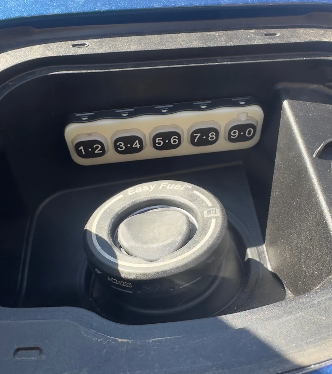 Ford Maverick Keypad Placement IMG_7847