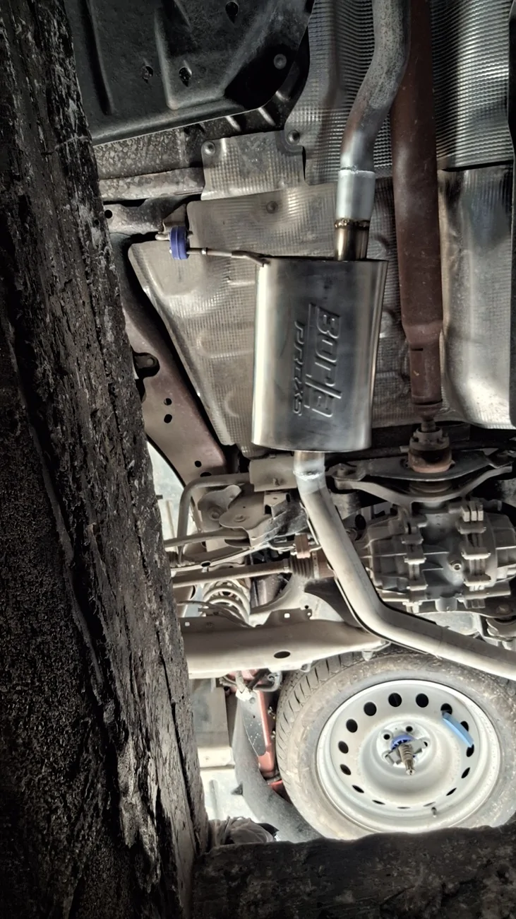 Ford Maverick Borla Pro XS Muffler #40357 installed on 2024 Maverick Tremor 2.0L (sound clip videos) 20260213_124822