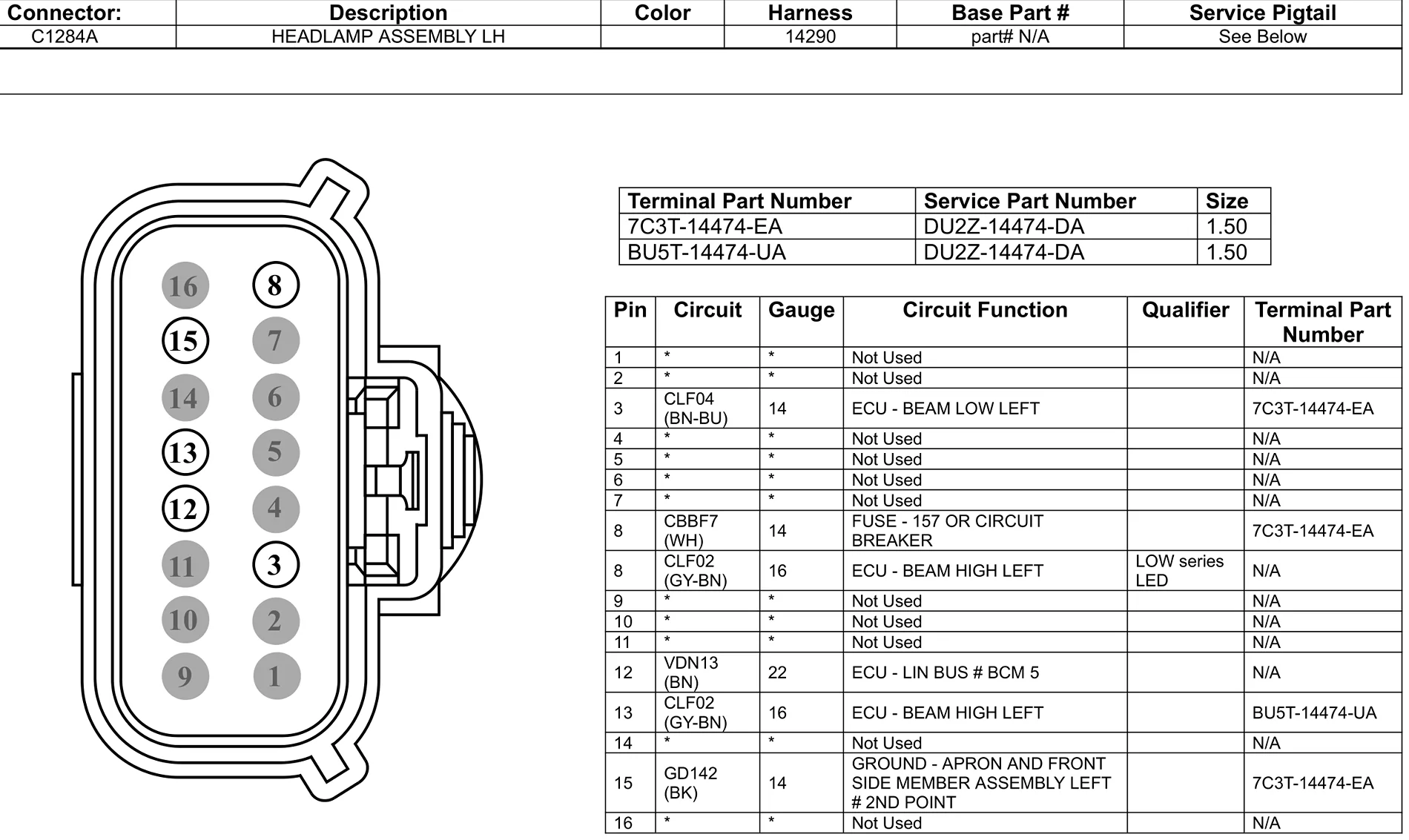 Ford Maverick Fuse 78 as a 12V - Door Handle or Key Fob Activated 1771221855825-hm