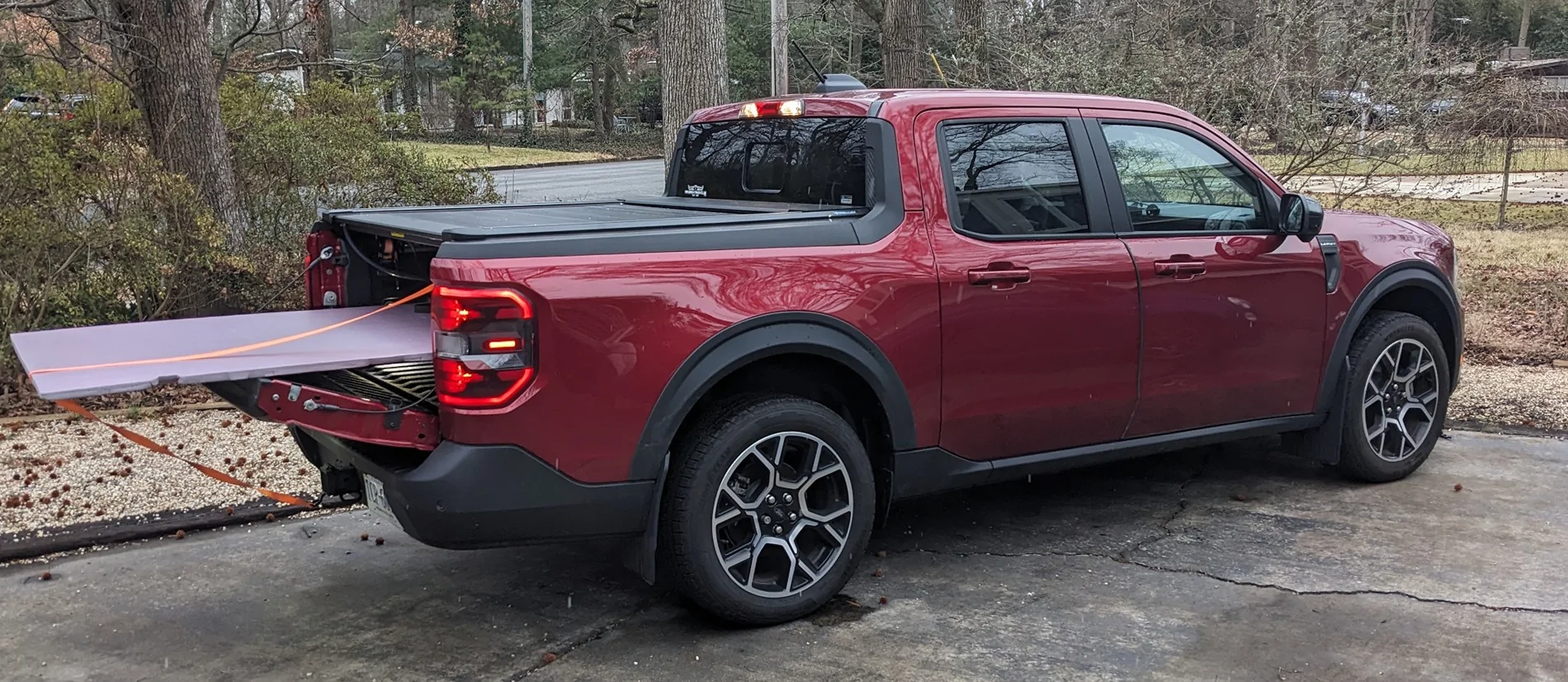 Ford Maverick RUBY RED Maverick Photos Thread Maverick_FoamBoard